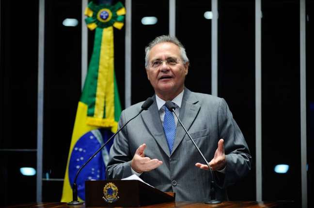 O senador Renan Calheiros