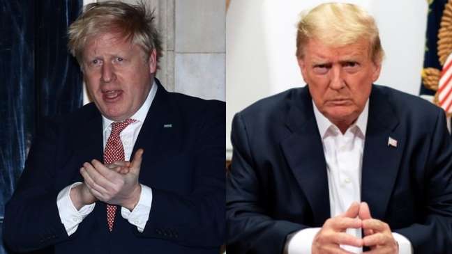 Trump e Boris Johnson têm muito em comum