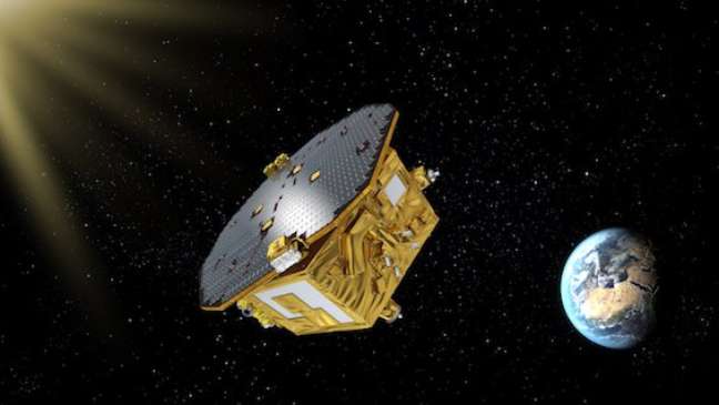 Missão da Antena Espacial de Interferometria a Laser (LISA) para procurar planetas orbitando buracos negros