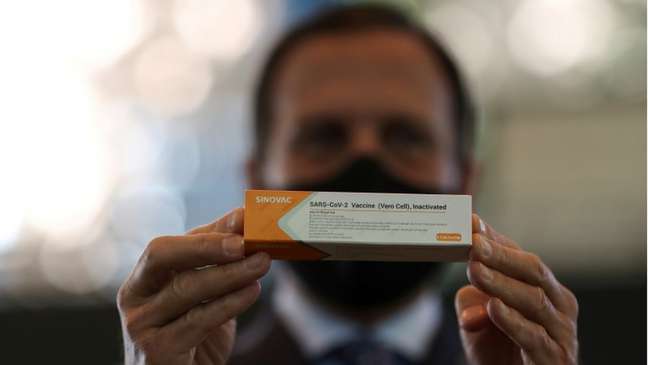 O governador Joao Doria disse que vacina será obrigatória em São Paulo
