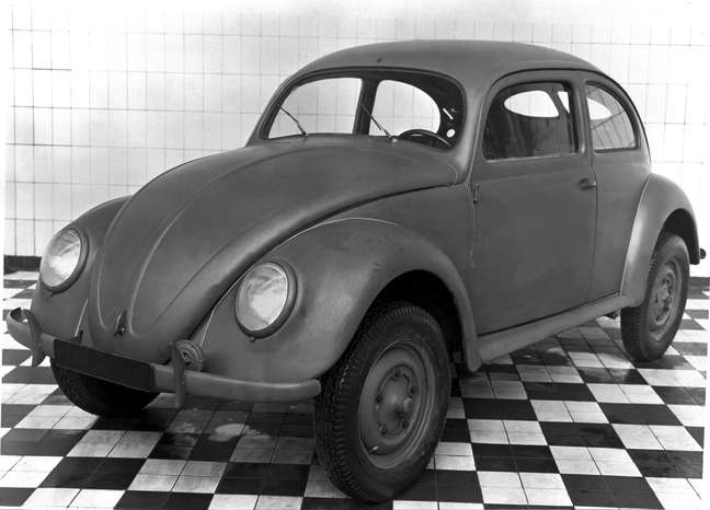 Volkswagen Type 1, o “Beetle” para a maior parte do mundo, o "Fusca" para os brasileiros.