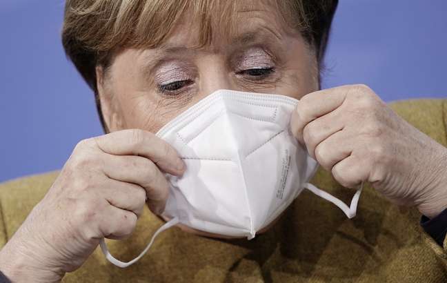 Chanceler da Alemanha, Angela Merkel, em Berlim
05/01/2021 Michel Kappeler/Pool via REUTERS