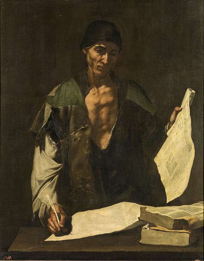 Foi assim que o pintor espanhol José de Ribera (1591-1652) imaginou Arquimedes