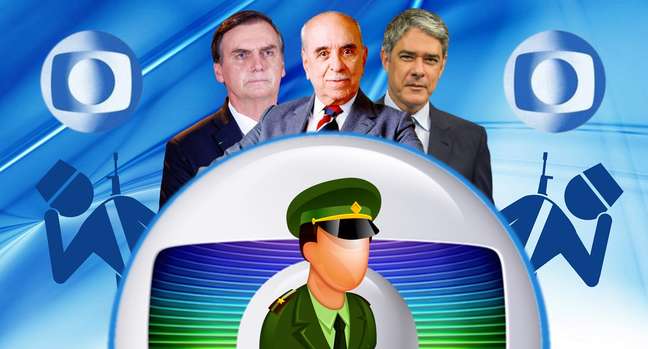 Bolsonaro usa o apoio declarado de Roberto Marinho ao regime militar para cutucar a Globo e seu ‘inimigo’ William Bonner