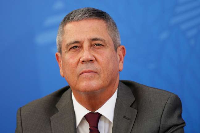 General da reserva Braga Netto, que assumiu o Ministério da Defesa
REUTERS/Adriano Machado