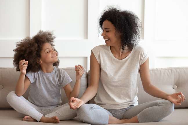 Meditar com os filhos pode ser muito prazeroso e divertido