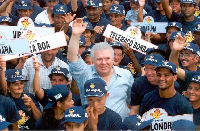 O ex-governador do Paraná Jaime Lerner, em 1999