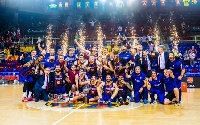 Barcelona - campeão da Liga ACB em 2021