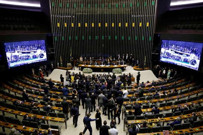 Vista da Câmara dos Deputados, em Brasília (DF) 
03/02/2021
REUTERS/Adriano Machado