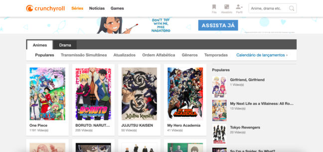 qual o preço do crunchyroll