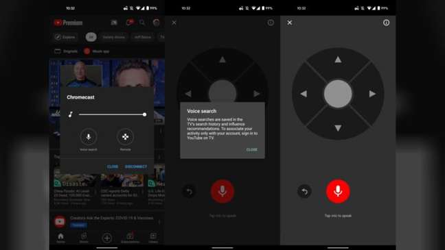 controle remoto chromecast app