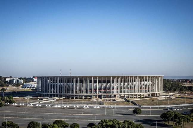 O Estádio Mané Garrincha será o palco da final da Sul-Americana no ano que vem (Foto: Alexandre Vidal/Flamengo)
