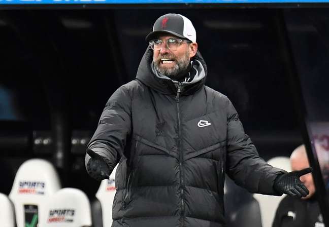 Técnico do Liverpool, Juergen Klopp
30/12/2020
Pool via REUTERS/Peter Powell
