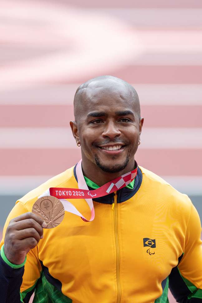 João Victor Teixeira conquistou o bronze na Paralimpíada de Tóquio Takuma Matsushita CPB