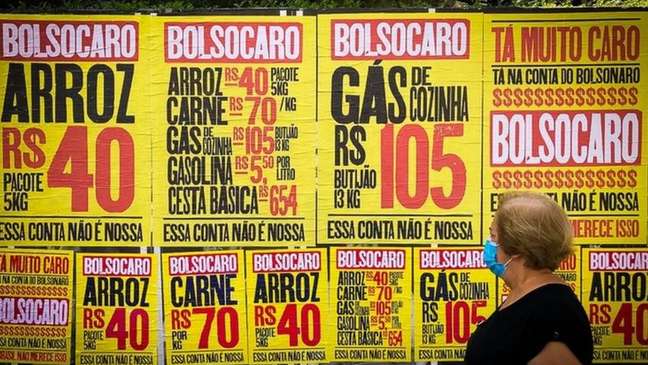 Inflação em alta é uma das nuvens que Bolsonaro tenta dissipar com protesto