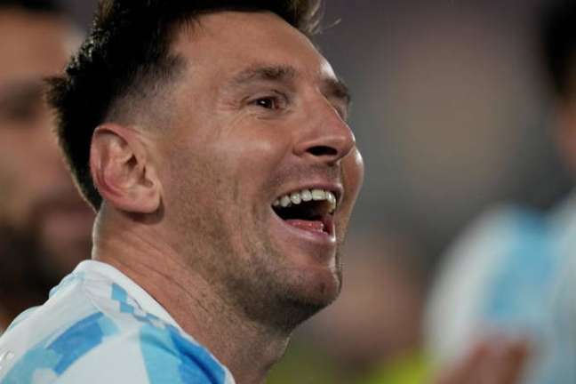 Lionel Messi anotou um hat-trick contra a Bolívia
