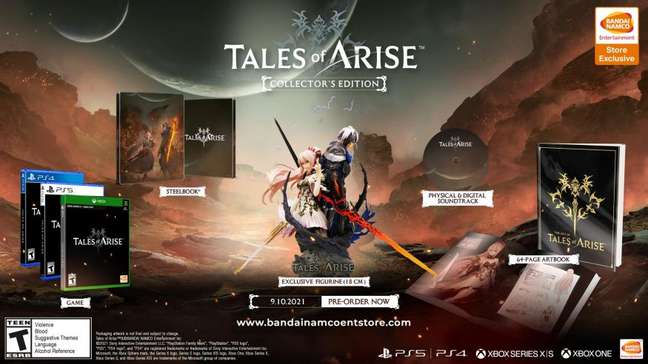 Tales of Arise já está disponível; assista ao trailer