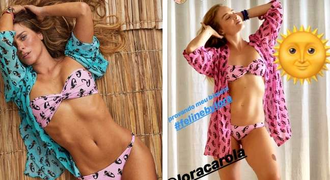 arolina Dieckmann e Angélica (Fotos: @loracarola/@angelicaksy/Instagram/Reprodução) arolina Dieckmann e Angélica (Fotos: @loracarola/@angelicaksy/Instagram/Reprodução)