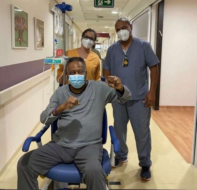Pelé está internado no Hospital Albert Einstein (Foto: Reprodução/Redes sociais)