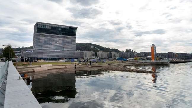 Vista de Oslo, capital da Noruega; país lidera rankings globais de igualdade, bem-estar e mobilidade social Vista de Oslo, capital da Noruega; país lidera rankings globais de igualdade, bem-estar e mobilidade social