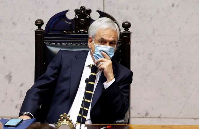 Presidente chileno, Sebastián Piñera
22/07/2021
REUTERS/Rodrigo Garrido