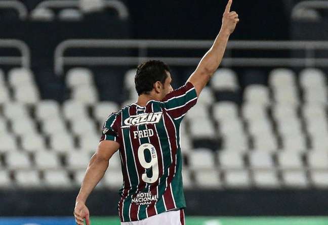 Fred lesionou o pé esquerdo e é desfalque do Fluminense contra o Corinthians (Foto: Lucas Merçon/Fluminense FC) Fred lesionou o pé esquerdo e é desfalque do Fluminense contra o Corinthians (Foto: Lucas Merçon/Fluminense FC)