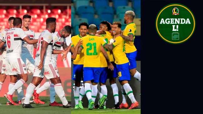 Montagem LANCE! Montagem LANCE!