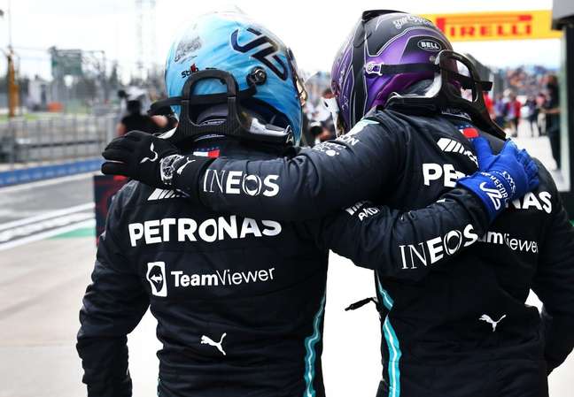 A Mercedes aparece forte nesta reta final da temporada 2021 da F1 A Mercedes aparece forte nesta reta final da temporada 2021 da F1