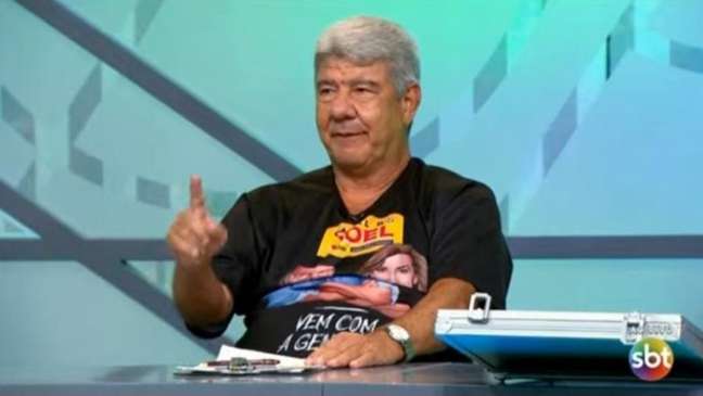 Joel estará em Montevidéu para assistir final da Libertadores (Reprodução/SBT) Joel estará em Montevidéu para assistir final da Libertadores (Reprodução/SBT)