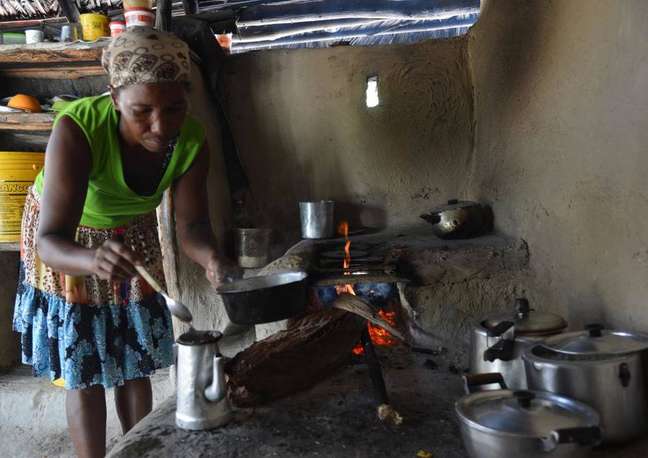 Vida na comunidade quilombola Kalunga no Vão das Almas. Vida na comunidade quilombola Kalunga no Vão das Almas.