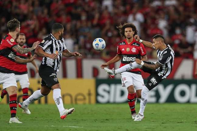 Flamengo venceu o Atlético-MG no último sábado (Foto: Pedro Souza / Atlético)