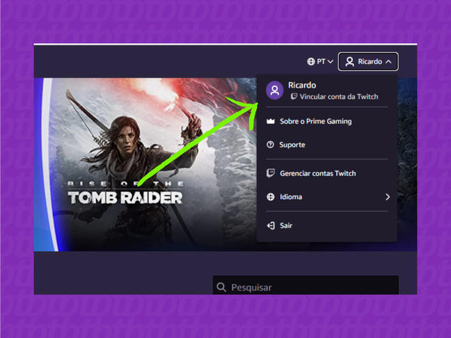 como vincular prime com twitch