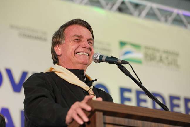 Jair Bolsonaro participou de evento no Paran