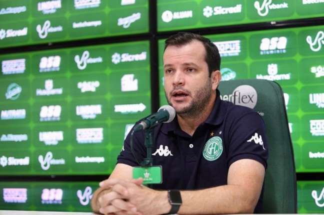 Técnico dirigiu a equipe em toda a trajetória na segunda divisão (Thomaz Marostegan/Guarani FC)