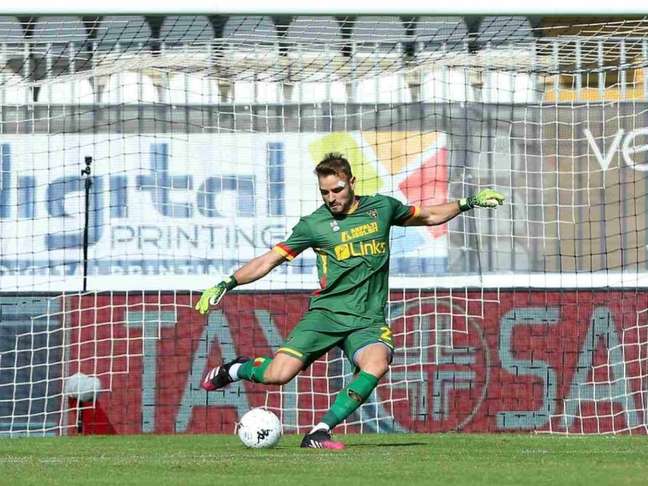 Gabriel Vasconcelos é destaque do Lecce (Foto: Divulgação / Lecce) Gabriel Vasconcelos é destaque do Lecce (Foto: Divulgação / Lecce)