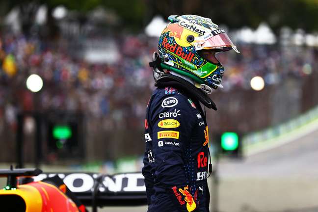 Max Verstappen se mostrou conformado com o segundo lugar no GP de São Paulo Max Verstappen se mostrou conformado com o segundo lugar no GP de São Paulo