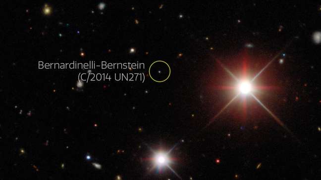 O cometa deve chegar no ponto mais próximo do Sol em janeiro de 2031