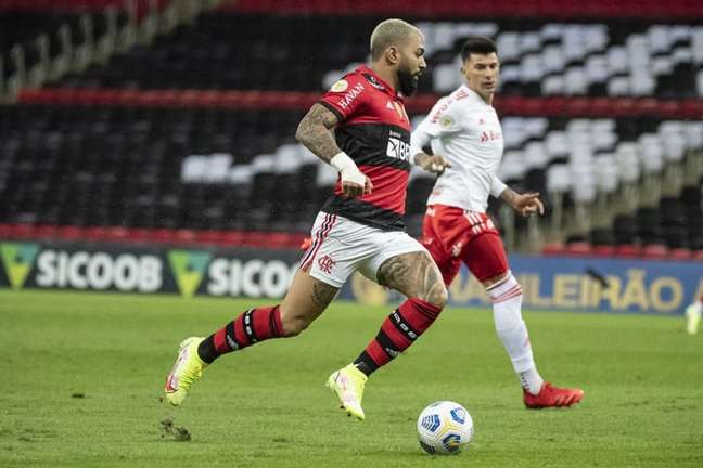 O Flamengo foi goleado pelo Inter no primeiro turno (Foto: Alexandre Vidal/Flamengo)