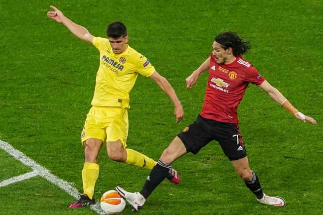 Villarreal e Manchester United duelam pela Champions (Foto: ALEKSANDRA SZMIGIEL / POOL / AFP)