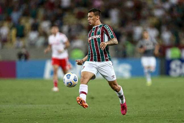 Calegari projetou sequência do Fluminense no final do Brasileiro (Foto: Lucas Merçon/Fluminense FC) Calegari projetou sequência do Fluminense no final do Brasileiro (Foto: Lucas Merçon/Fluminense FC)