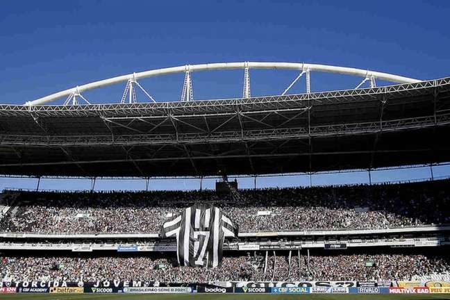 Torcida do Botafogo deve aparecer em bom público no Nilton Santos (Foto: Vítor Silva/Botafogo)