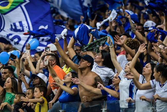 O torcedor da Raposa teve uma experiência diferente com o Fan Token da Nação Azul-(Gustavo Aleixo/Cruzeiro)