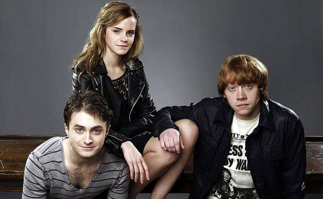 Harry, Hermione e Rony se reencontram em especial pra TV