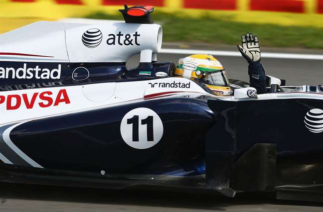 Rubens Barrichello se despediu da Fórmula 1 pilotando em casa, no GP do Brasil de 2011 