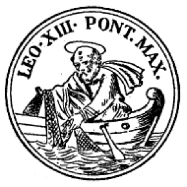 Anel do pescador, símbolo usado pela primeira vez pelo papa Damásio 1°
