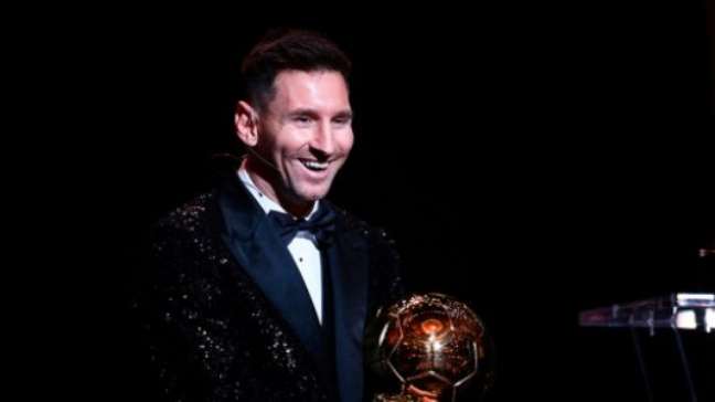 Messi levou sua sétima Bola de Ouro (Foto: FRANCK FIFE / AFP)