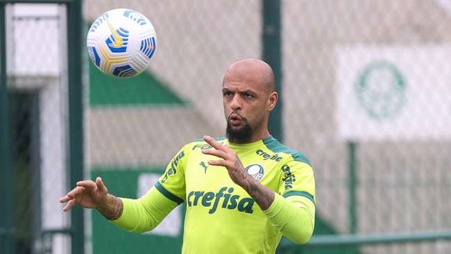 Mesmo bicampeão da América com o Verdão, Felipe não sabe se seguirá no Palmeiras em 2022-(Foto: Cesar Greco)