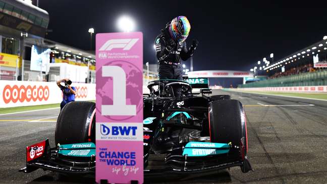 Lewis Hamilton no GP do Qatar