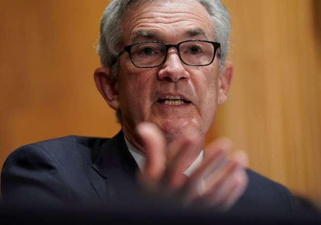 Jerome Powell, chair do Fed
15/07/2021
REUTERS/Kevin Lamarque