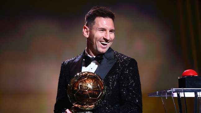 Lionel Messi conquistou sua sétima Bola de Ouro (FRANCK FIFE / AFP)